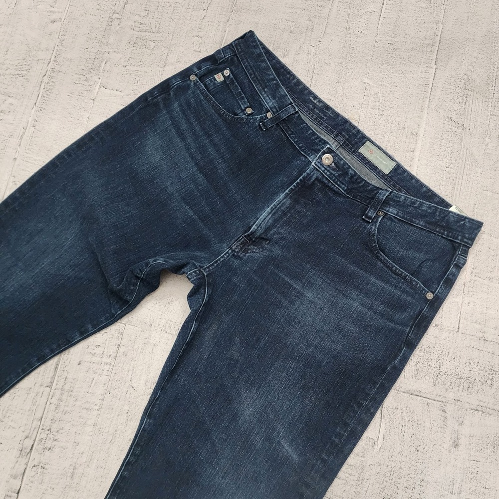 AG Adriano Goldschmied Jeans Men's The Graduate Tailored Leg 38x30 Blue Stretch